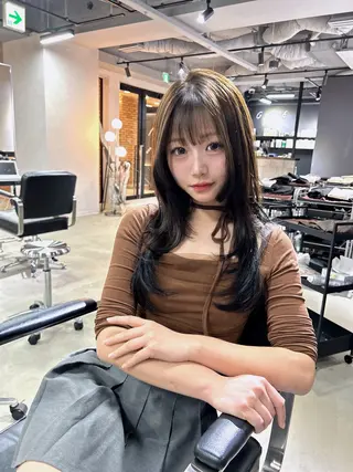 ロング 髪質改善大阪/ 酸性縮毛矯正/ゆうとのヘアスタイル