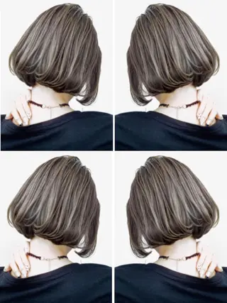 ミディアム 外国人風ヘア スペシャリスト★高沼のヘアスタイル