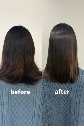 ミディアム 長野 英聡のヘアスタイル