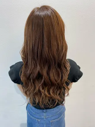 ロング カラー 大森 壱成のヘアスタイル