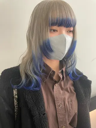 カラー デザインカラー 🎀REINA🎀のヘアスタイル