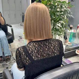 ミディアム EDeN Reaのヘアスタイル