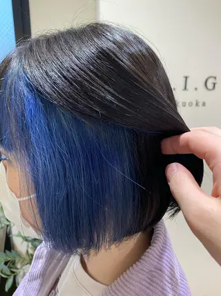 ショート カラー 三戸 修平のヘアスタイル