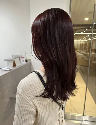 ロング カラーモデル募集/ 鍛治美月稀のヘアスタイル