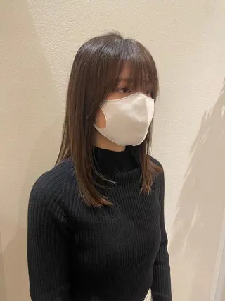 ミディアム パーマ 🚀MOEKA ᵕ̈ ハイトーン💫のヘアスタイル