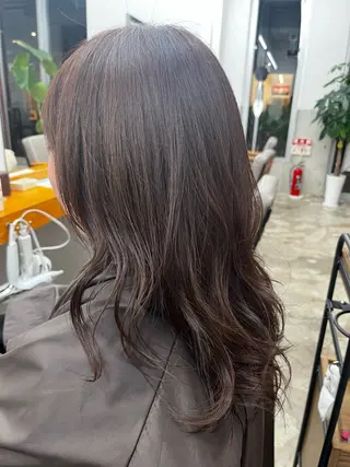 セミロング ROSSO Hair&SPA 香椎宮前店所属・SHIINA 香椎宮前店のヘアスタイル