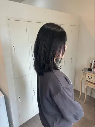 ミディアム ROCCA hair HARU🩵のヘアスタイル
