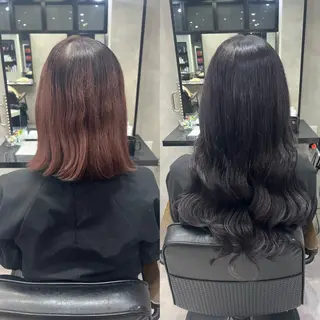 ロング カラー ヘアアレンジ ar+ ❤︎ maiのヘアスタイル