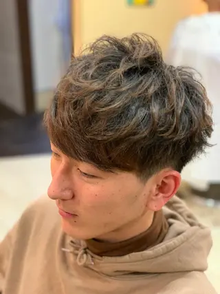 ショート メンズ HOMMEHAIR4所属・砂川 太成のヘアスタイル