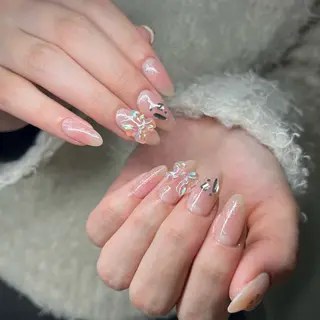 ネイル 🎀NAIL🎀 AI🪄︎︎◝✩のネイルデザイン