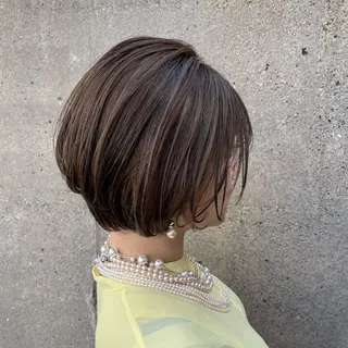 ショート カラー まろやかカラー🤎 みなとまほのヘアスタイル