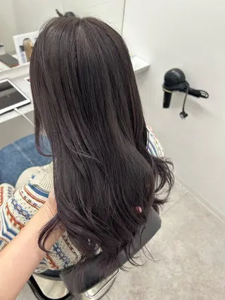 セミロング 髪質改善/美髪カラー 🫧RISA🎀のヘアスタイル