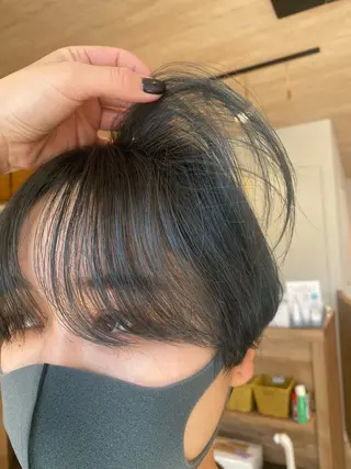 ショート カラー パーマ指名No1 /namiのヘアスタイル