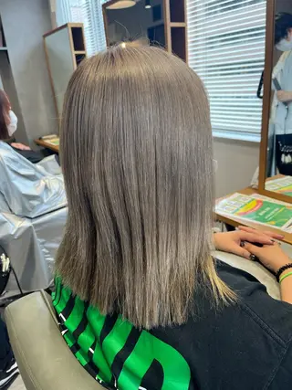 セミロング カラー マンツーマン美容師 🫧‪久保友華菜🫧のヘアスタイル