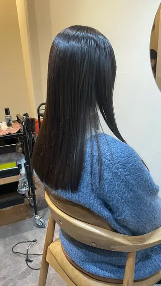 セミロング カラー 鎌田卓也/髪質改善 /透明感カラーのヘアスタイル