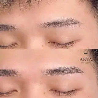 メンズ アイブロウ Arva salonのマツエク・マツパデザイン