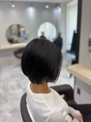 ショート KEEN.所属・よこみぞ こなつのヘアスタイル