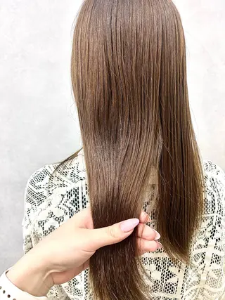 セミロング 池田 華怜のヘアスタイル
