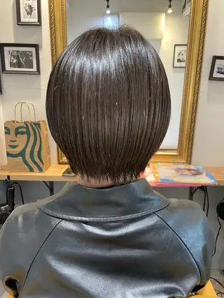 ショート 田中 志織のヘアスタイル