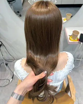 ロング カラー ayaka♡ 柔らかカラーのヘアスタイル