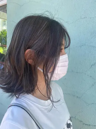 ミディアム カラー ☔️サロンモデル募集 ☔️セイラ☔️のヘアスタイル
