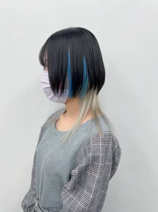 ミディアム ☺︎ RIHOのヘアスタイル