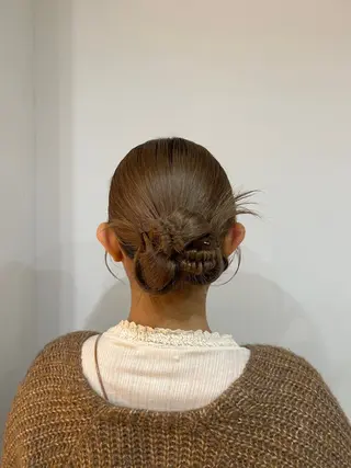 ヘアアレンジ 優希 ／カットモデル募集中のヘアスタイル