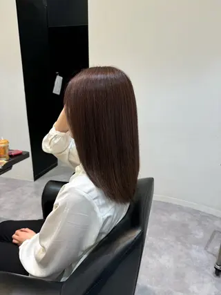 ミディアム 明井 准弥のヘアスタイル