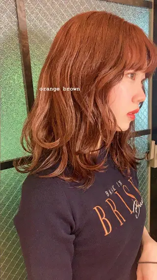 ミディアム 🤍aimi🤍 ウルフ/韓国ヘアのヘアスタイル