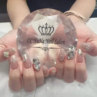 ネイル 💎CC・NaNa 韓国風ネイル🌙Cのネイルデザイン