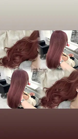 セミロング カラー Parve Mix/ 平 奈果🎀のヘアスタイル