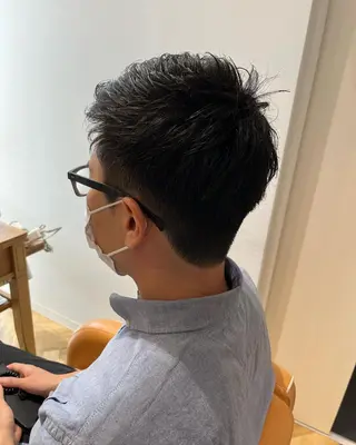 ショート カラー メンズ 🌿ヤマグチ ユウキ🌿のヘアスタイル