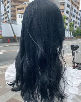 ロング カラー 🩷🍭中津・梅田 エリア🍬💜のヘアスタイル