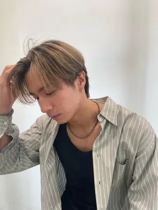 ショート カラー メンズ レイヤーカット /konomiのヘアスタイル