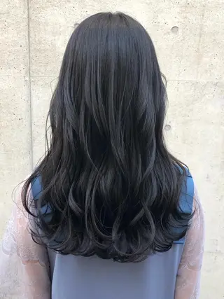 ロング カラー SALOWIN原宿AROA店所属・顔まわり神カット✂︎ 齋藤雄大【表参道】のヘアスタイル