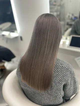 ロング カラー 野崎 孝章のヘアスタイル