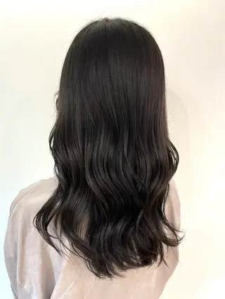 ロング カラー 佐藤 梨里花 ❤︎のヘアスタイル