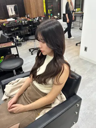 ロング ENA💗NEXT /ハイトーンエクステのヘアスタイル