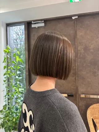 カラー AO所属・Haruka🌺 /ボブ/海外ヘアのヘアスタイル