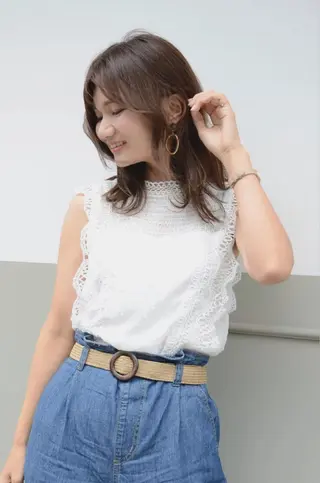 セミロング カラー THE BALM🤎 沖田のマツエク・マツパデザイン