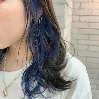 ミディアム カラー 韓国ヘア/艶カラー /田中悠佑のヘアスタイル