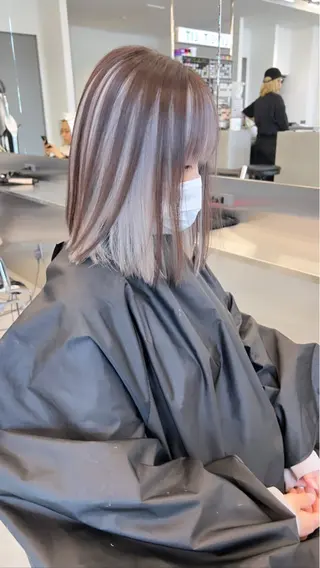 ミディアム LIT. hair salonのヘアスタイル