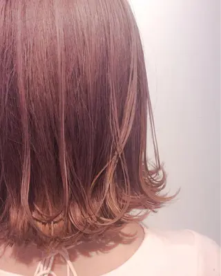 ミディアム カラー 堀江/心斎橋/西大橋 四ツ橋【Vers】のヘアスタイル