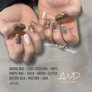 ネイル LOOPER所属・mzh ...のネイルデザイン