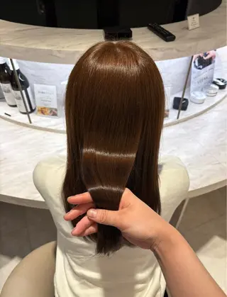 ロング KIND所属・KIND 佐藤 和奏のヘアスタイル