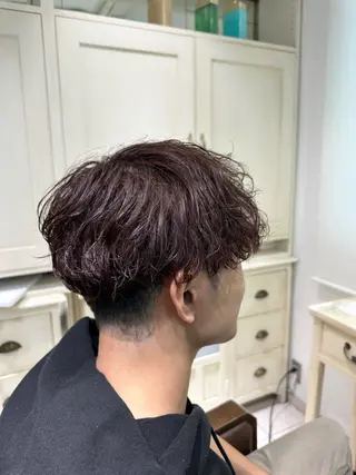 メンズ SALOWIN渋谷caldo店B1所属・岐津公太 メンズ縮毛矯正のプロのヘアスタイル