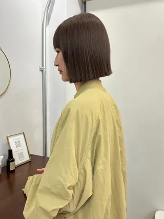 ショート カラー paige_.hair所属・蛭町 遥香のヘアスタイル