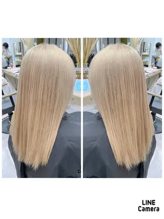 ロング カラー ブリーチ/髪質改善 🍊店長MASAKiのヘアスタイル