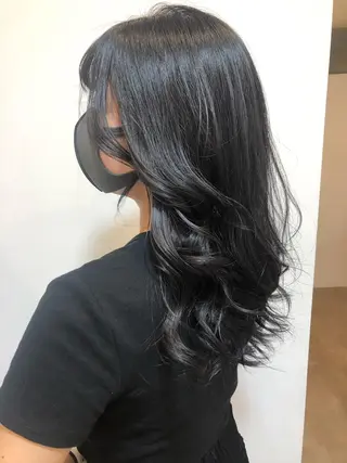 カラー 大迫 江梨のヘアスタイル
