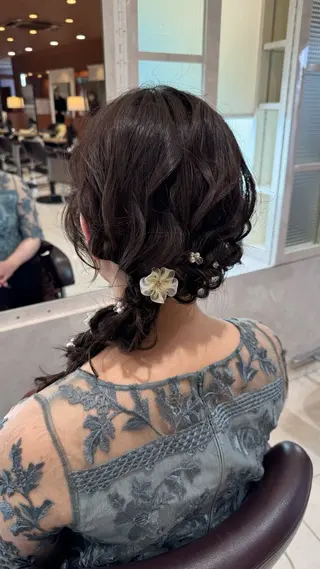 ヘアアレンジ u Eriko/ ヘアセット/美髪のヘアスタイル